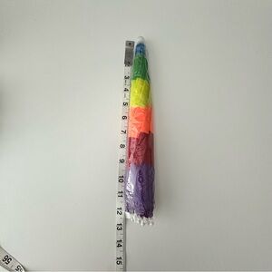 NWT Rainbow Umbrella Hat